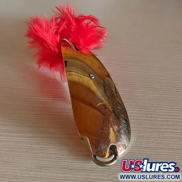 Vintage   Tony Accetta Hobo, 2/5oz Gold fishing spoon #16490