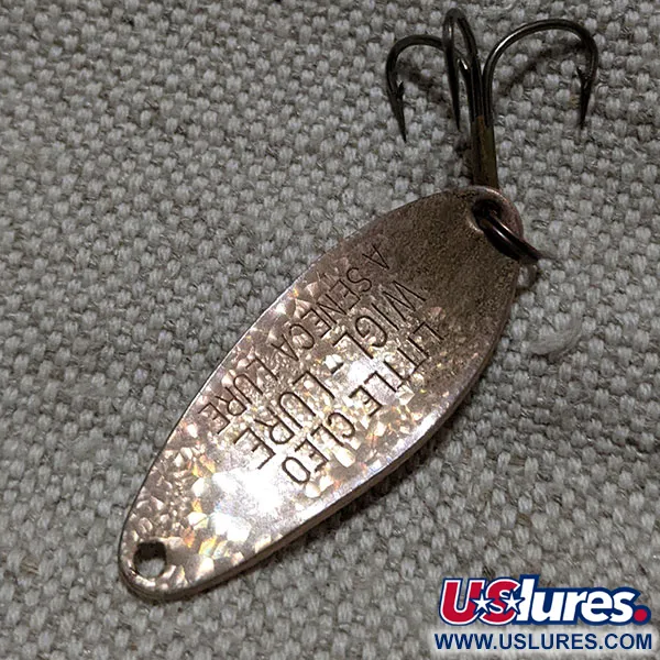 Vintage  Seneca Little Cleo Crystal, 1/4oz Crystal fishing spoon #20900