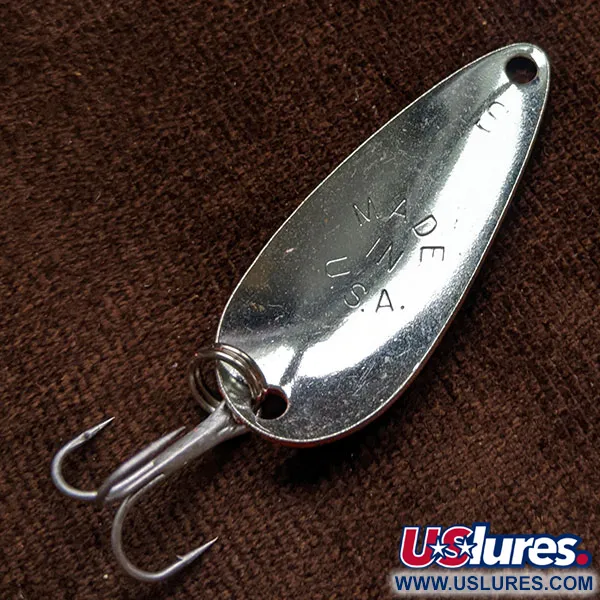 Vintage   Worth Chippewa Steel Spoon, 3/16oz  fishing spoon #16519