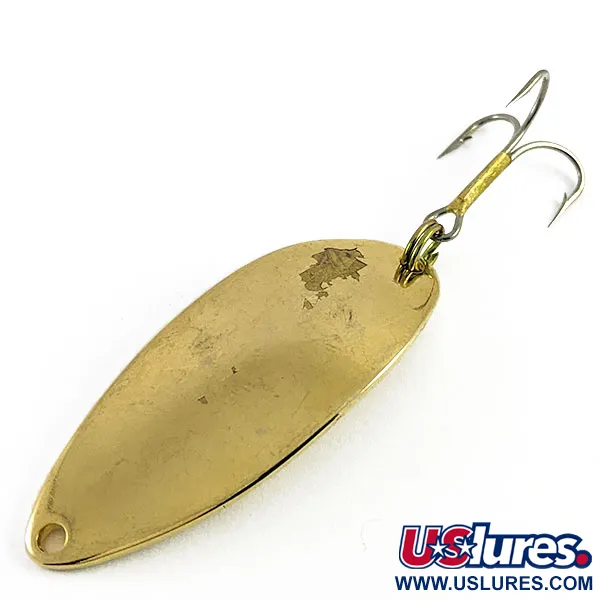 Vintage   Acme Little Cleo, 2/5oz Gold fishing spoon #16606