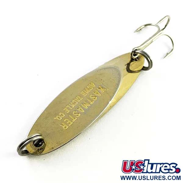 Vintage  Acme Kastmaster, 1/4oz Gold fishing spoon #16613