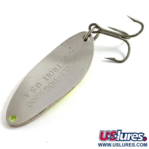 Vintage  Eppinger Dardevle Devle-Dog 5300 UV, 1/3oz  fishing spoon #16635