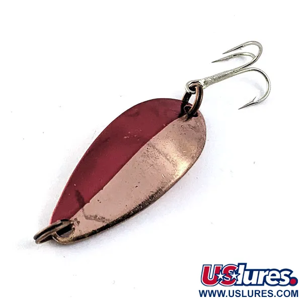 Vintage   Little Cleo Seneca, 3/16oz Сopper/red fishing spoon #16659