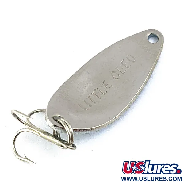 Vintage   Little Cleo Seneca, 3/16oz Blue/Silver fishing spoon #16660