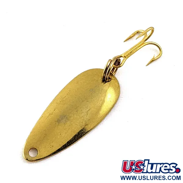 Vintage  Acme ​Wonderlure, 1/32oz Gold fishing spoon #16662