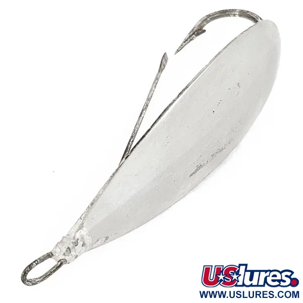 Vintage    Johnson Silver Minnow, 3/4oz Silver fishing spoon #16702