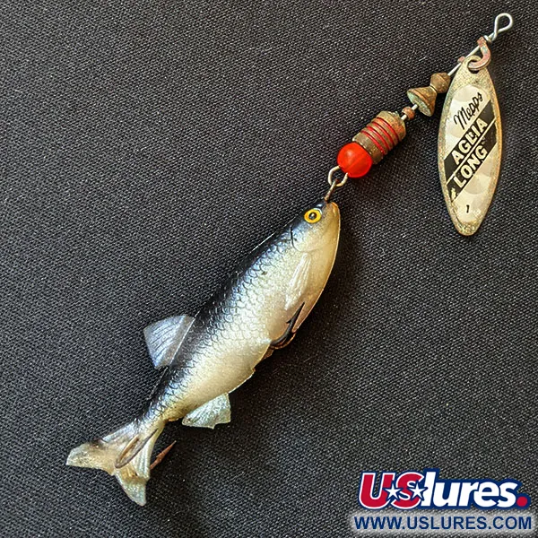 Vintage   Mepps Aglia Long 1 Mino, 3/16oz  spinning lure #16709