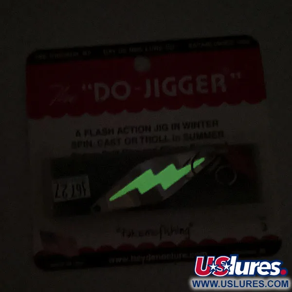   Bay de Noc Do-Jigger UV, 1/3oz Nickel fishing spoon #17836
