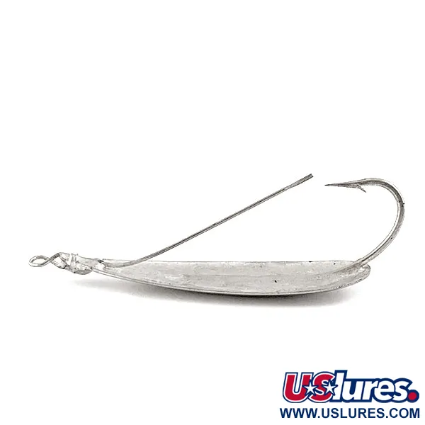 Vintage    Johnson Silver Minnow, 2/5oz Silver fishing spoon #16748