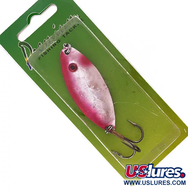    Wahoo Key Largo Swim'n Fin , 1/2oz Crystal pink fishing spoon #24302