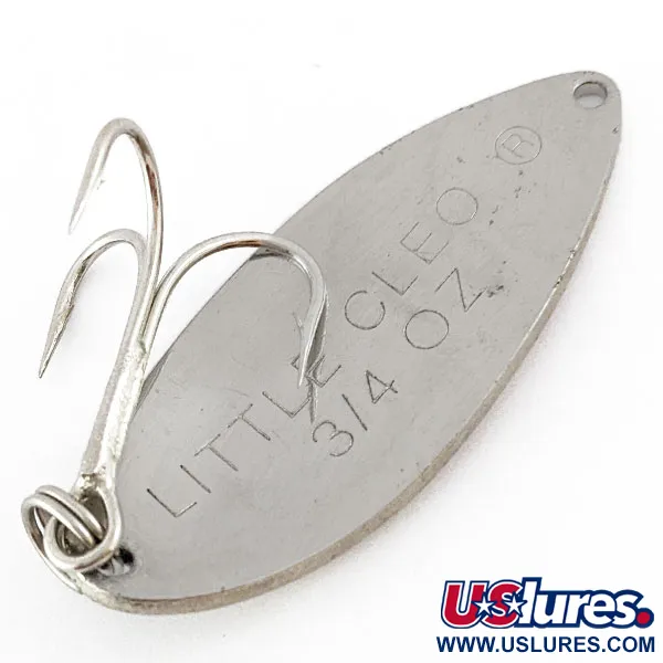 Vintage   Acme Little Cleo, 3/4oz Nickel fishing spoon #16767