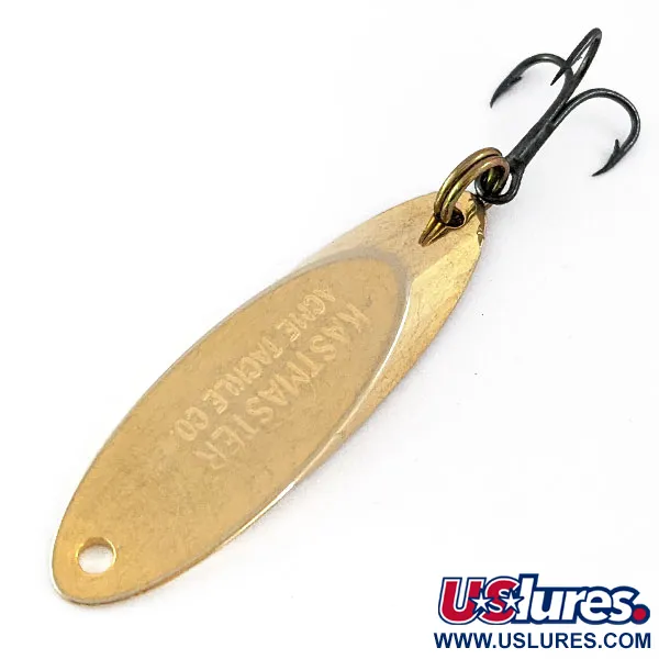 Vintage  Acme Kastmaster, 1/4oz Gold fishing spoon #16769