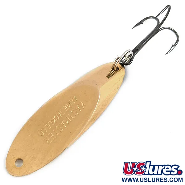 Vintage  Acme Kastmaster, 3/4oz Gold fishing spoon #17491