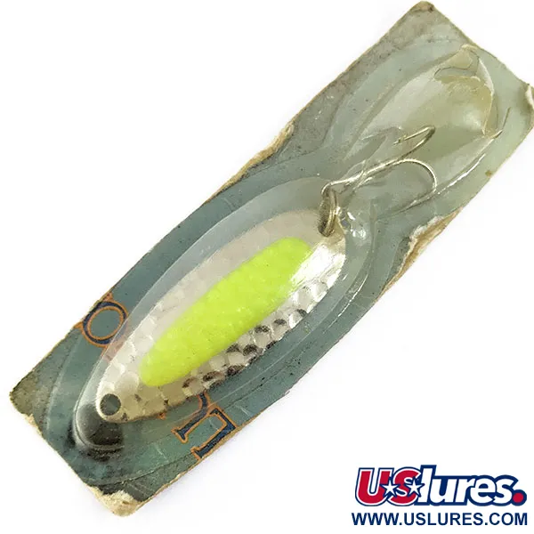   Blue Fox Pixee, 1/4oz Nickel/yellow fishing spoon #16801