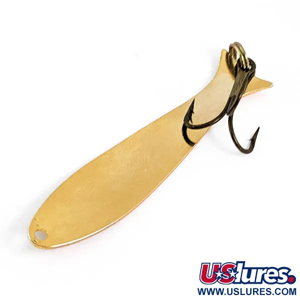Vintage   ​Acme Flash-King Wobbler, 3/16oz Gold fishing spoon #16811