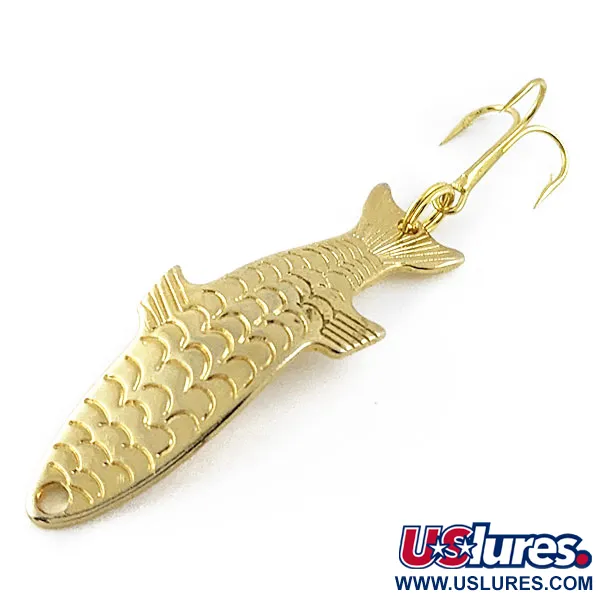 Vintage   Acme Phoebe, 1/8oz Gold fishing spoon #16814