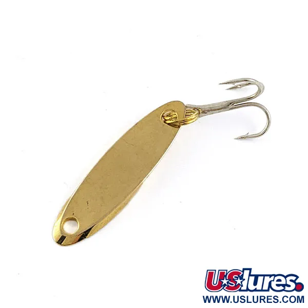 Vintage  Acme Kastmaster, 3/32oz Gold fishing spoon #16818