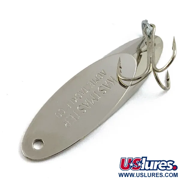 Vintage  Acme Kastmaster, 1/4oz Nickel fishing spoon #16820