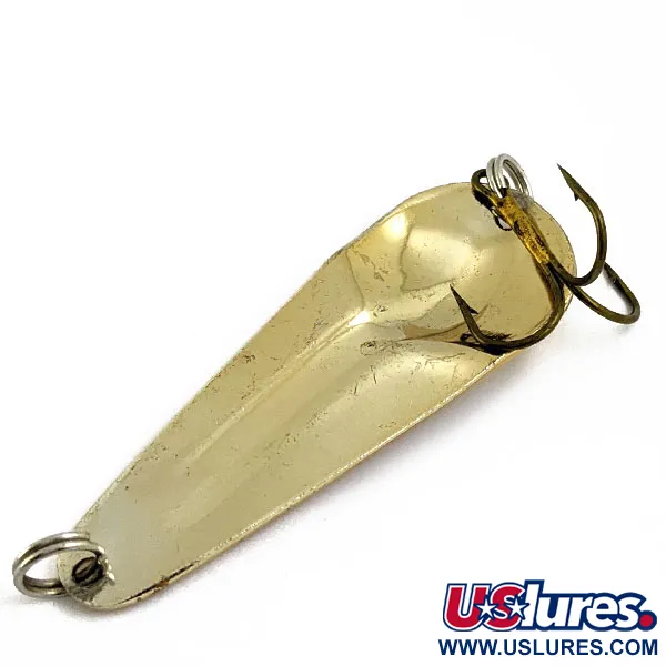 Vintage   James Aitken Haver, 2/5oz gold fishing spoon #19957