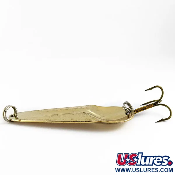 Vintage   James Aitken Haver, 2/5oz gold fishing spoon #19957