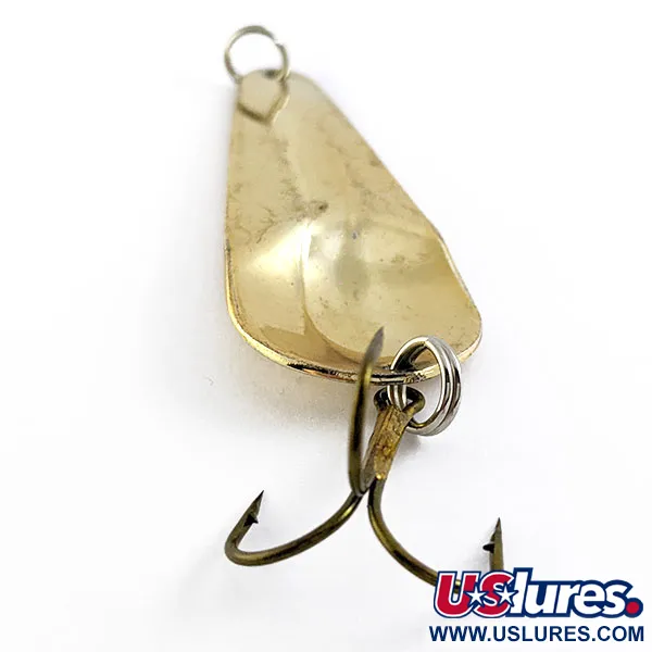 Vintage   James Aitken Haver, 2/5oz gold fishing spoon #19957