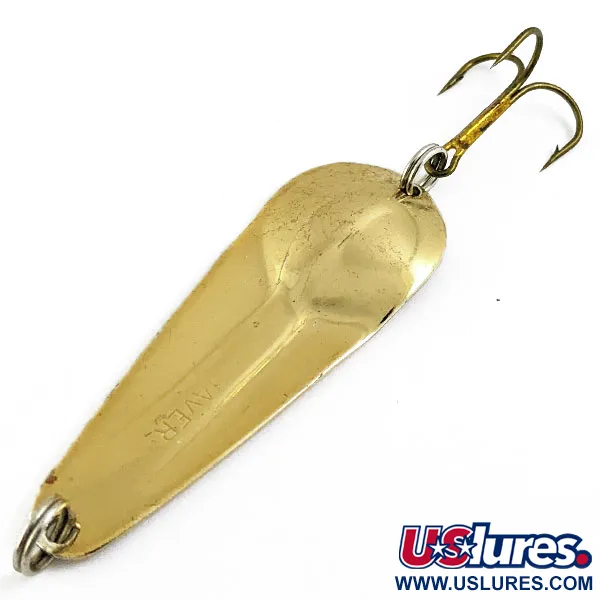 Vintage   James Aitken Haver, 2/5oz gold fishing spoon #19957