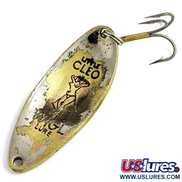 Vintage  Seneca Little Cleo (Hula Girl), 2/3oz  fishing spoon #16875