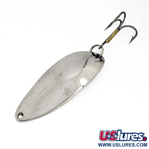 Vintage  Seneca Little Cleo (Hula Girl), 1/2oz Nickel fishing spoon #16876