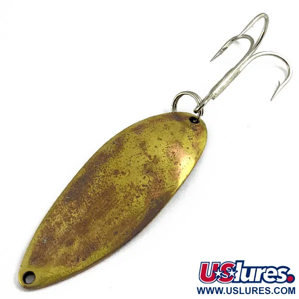 Vintage  Seneca Little Cleo (Hula Girl), 3/4oz Copper fishing spoon #16881