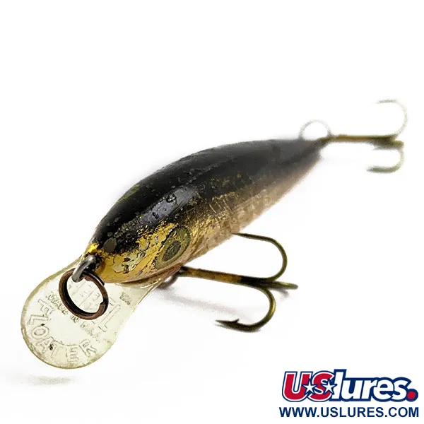 Vintage   Rebel Floater F9, 1/4oz Gold fishing lure #16899