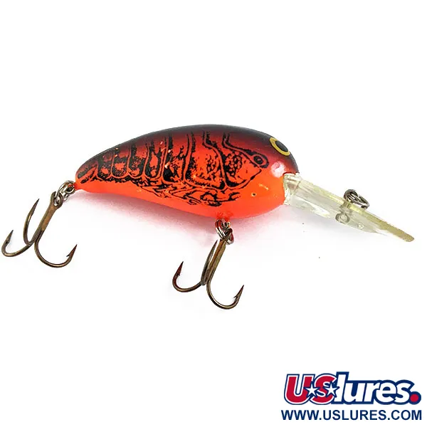 Vintage   Norman Thin N, 2/5oz red fishing lure #16908