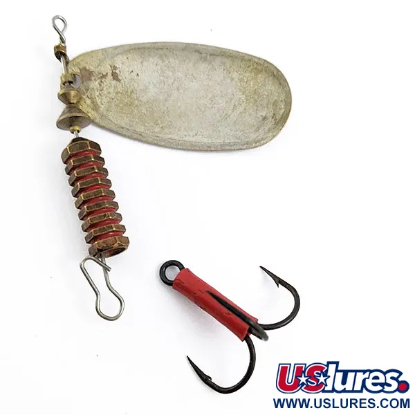 Vintage   Mepps Comet 5, 1/2oz Silver spinning lure #16914