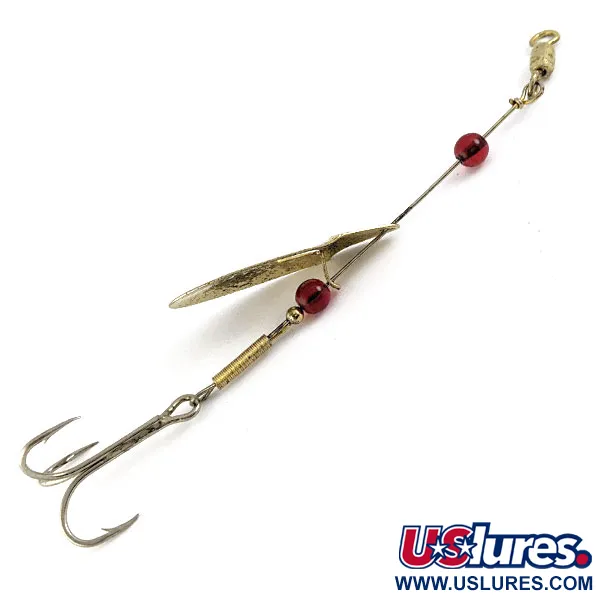 Vintage   Marathon June-Bug, 3/16oz Gold spinning lure #16917