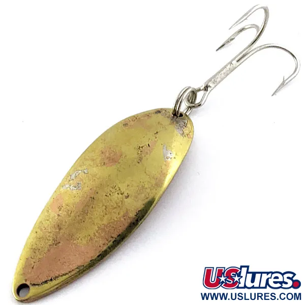 Vintage  Seneca Little Cleo (Hula Girl), 3/4oz Copper/gold fishing spoon #16932