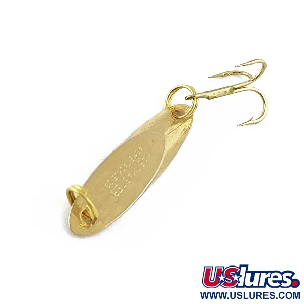 Vintage  Acme Kastmaster, 3/32oz Gold fishing spoon #16936