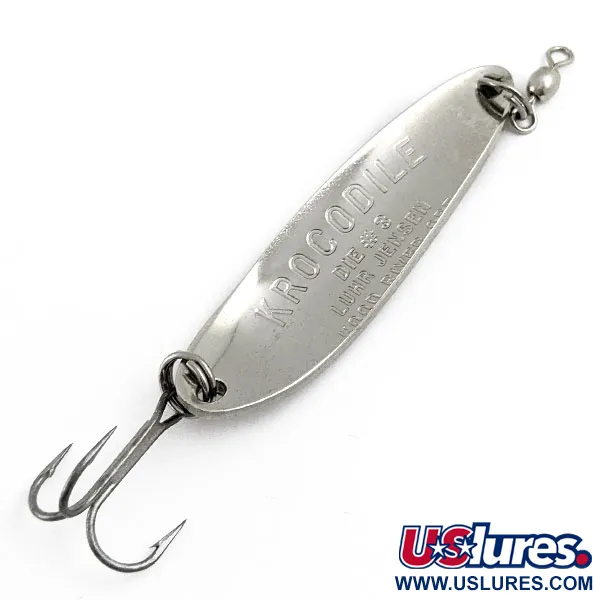 Vintage  Luhr Jensen Krocodile #3, 1/2oz  fishing spoon #16959