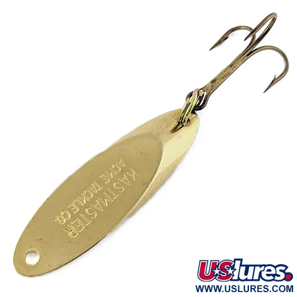 Vintage  Acme Kastmaster, 1/4oz Gold fishing spoon #17767