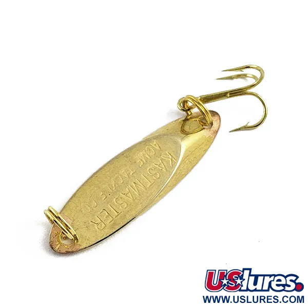 Vintage  Acme Kastmaster, 1/8oz Gold fishing spoon #16991