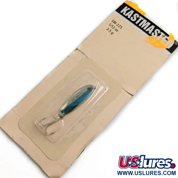  Acme Kastmaster, 3/32oz Nickel/blue fishing spoon #16993