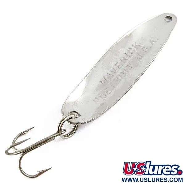Vintage  Other Maverick, 1/2oz Silver fishing spoon #16998