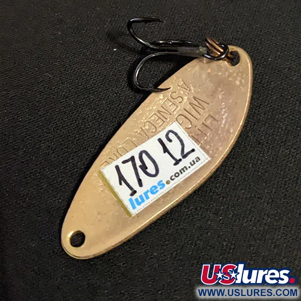 Vintage  Seneca Little Cleo Crystal, 1/4oz Crystal fishing spoon #17012