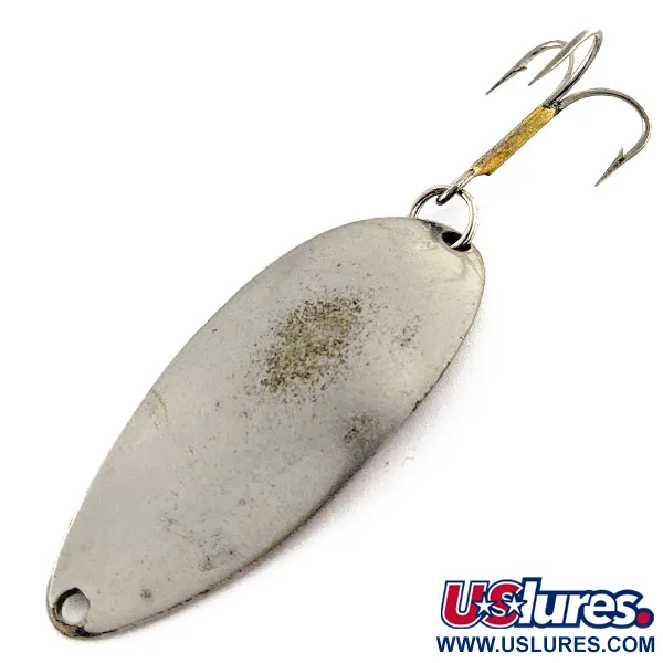 Vintage  Seneca Little Cleo (Hula Girl), 1/2oz Nickel/brass fishing spoon #17078