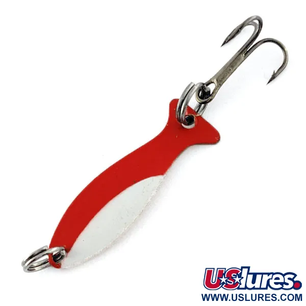 Vintage   ​Worth Fly Rod Demon, 1/32oz Gold/Red/White fishing spoon #17085