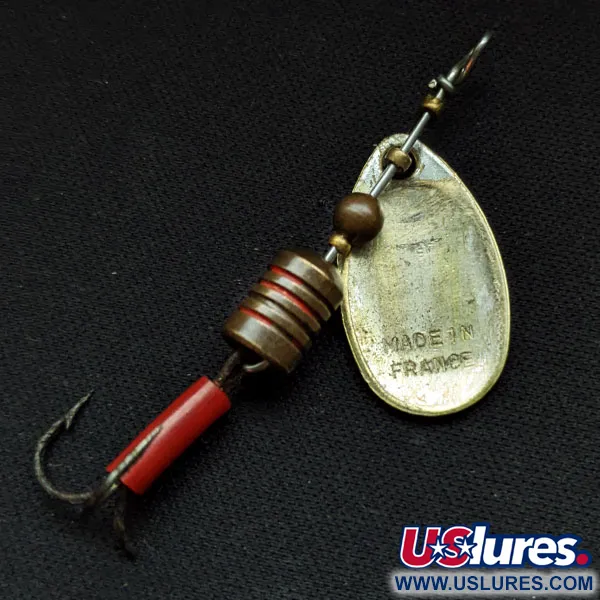 Vintage   Mepps Aglia 1, 1/8oz Silver spinning lure #17093