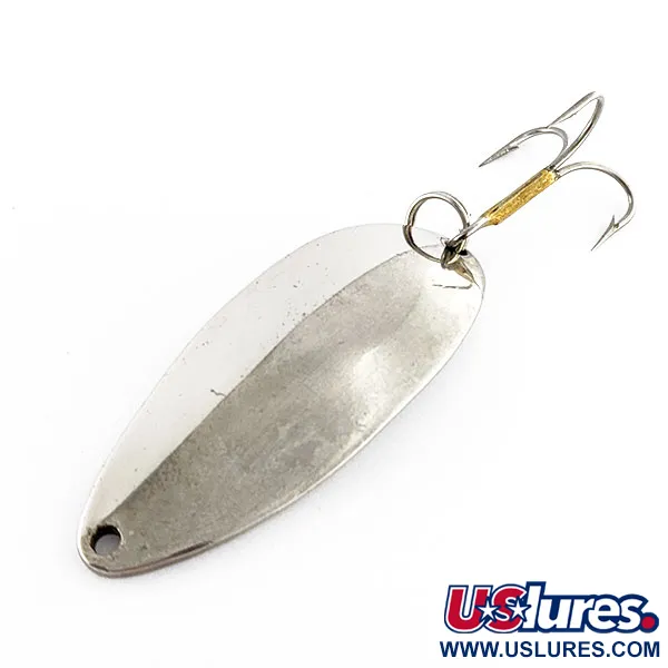 Vintage  Seneca Little Cleo (Hula Girl), 2/3oz Nickel fishing spoon #17101