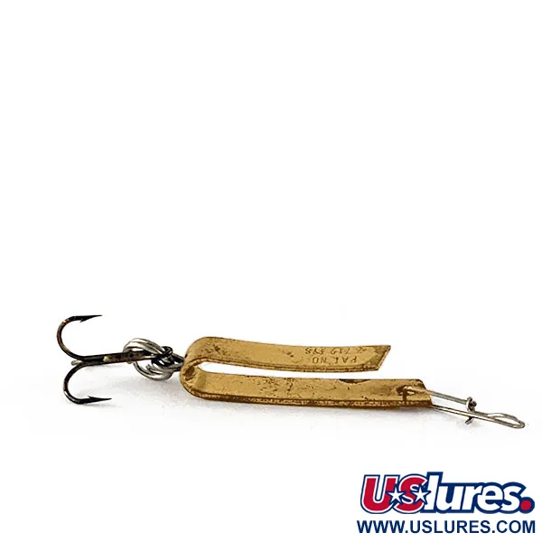 Vintage  South Bend Super-Duper 500, 3/64oz Gold fishing spoon #17114