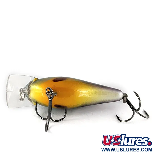 Vintage   Strike King KVD 1.5 Silent square bill, 2/5oz Neon Bluegill fishing lure #17134