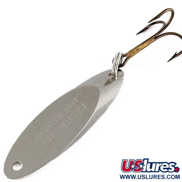 Vintage  Acme Kastmaster, 1/4oz Nickel fishing spoon #17766
