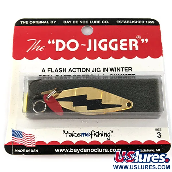   Bay de Noc Do-Jigger #3, 1/3oz  fishing spoon #17193