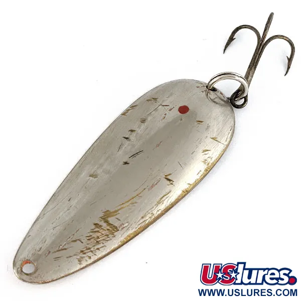 Vintage  Eppinger Dardevle Dardevlet, 3/4oz Nickel fishing spoon #17197